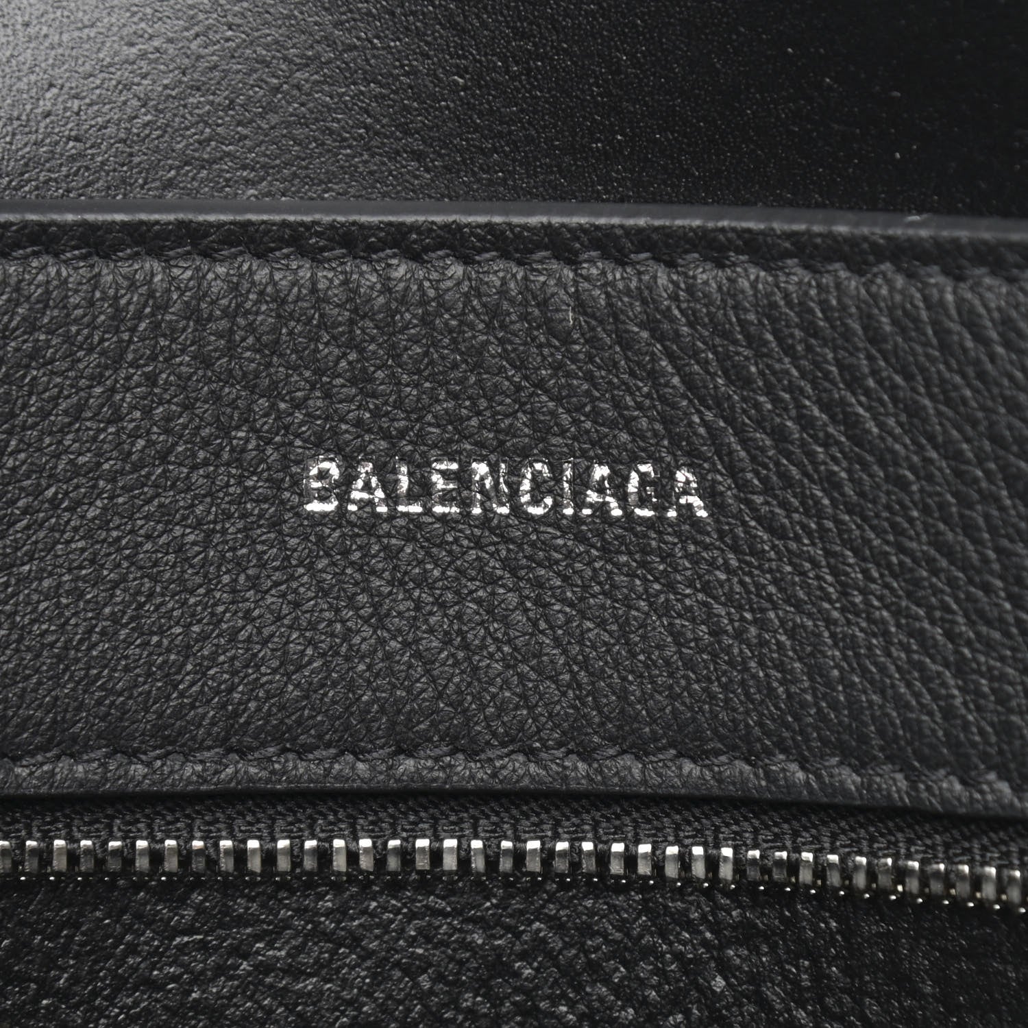 Balenciaga Smooth Calfskin Double Sided XXS Everyday Tote White Light Black 6 of 9