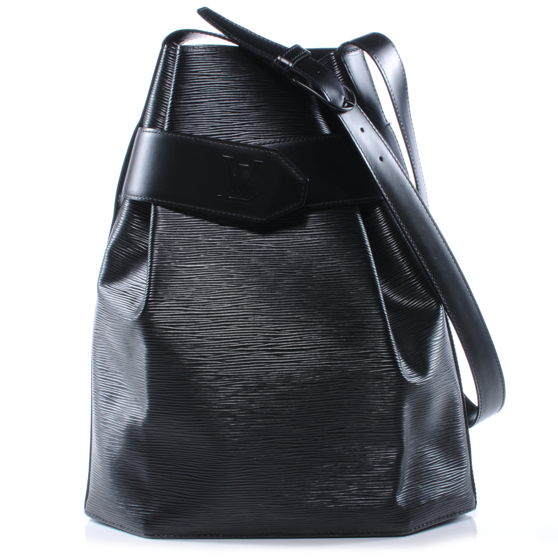 Louis Vuitton Epi Sac D'Epaule Black 1 of 8