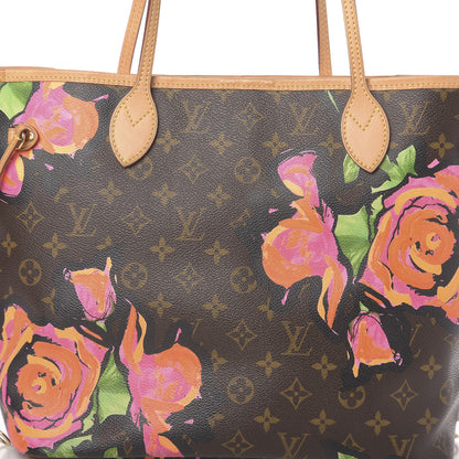 Louis Vuitton Monogram Roses Neverfull MM 11 of 11
