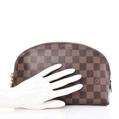 Louis Vuitton Damier Ebene Cosmetic Pouch GM 2 of 8