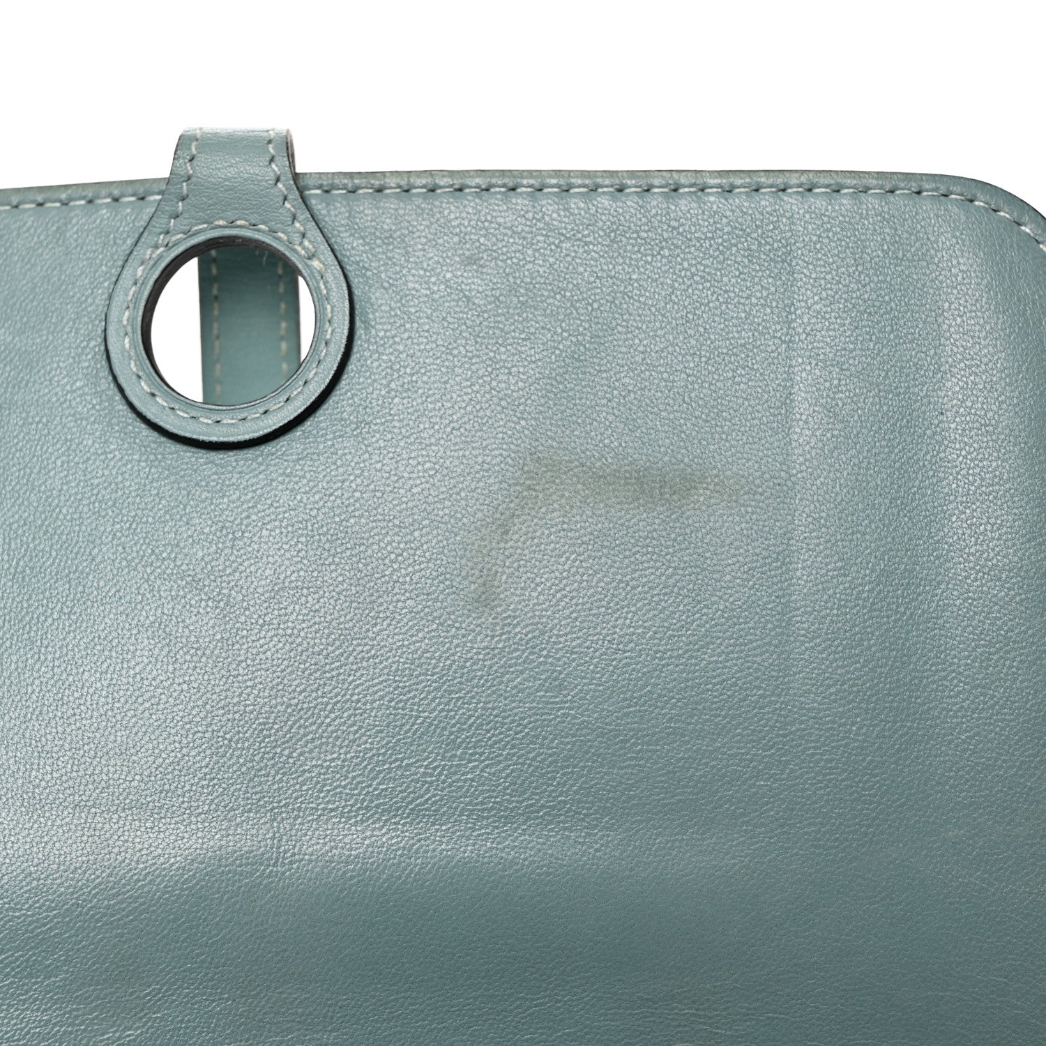 Hermes Evercolor Dogon Duo Wallet Ciel 9 of 10