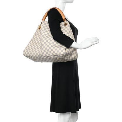 Louis Vuitton Damier Azur Artsy MM 2 of 16
