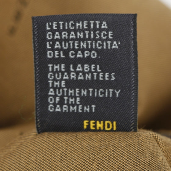 Fendi Zucca Cuoio Lucido Chef Hobo Tobacco Moro 10 of 13