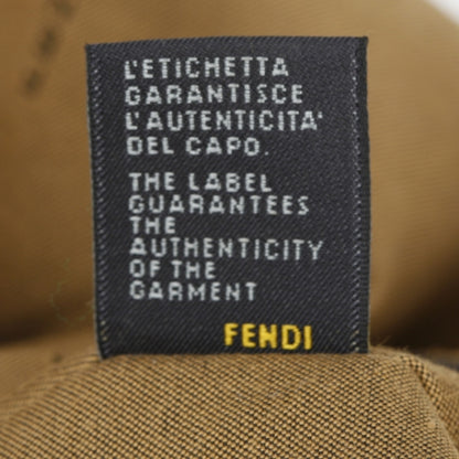 Fendi Zucca Cuoio Lucido Chef Hobo Tobacco Moro 10 of 13