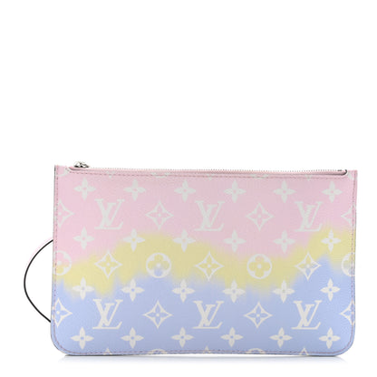 Louis Vuitton Monogram Escale Neverfull MM GM Pochette Pastel 1 of 9