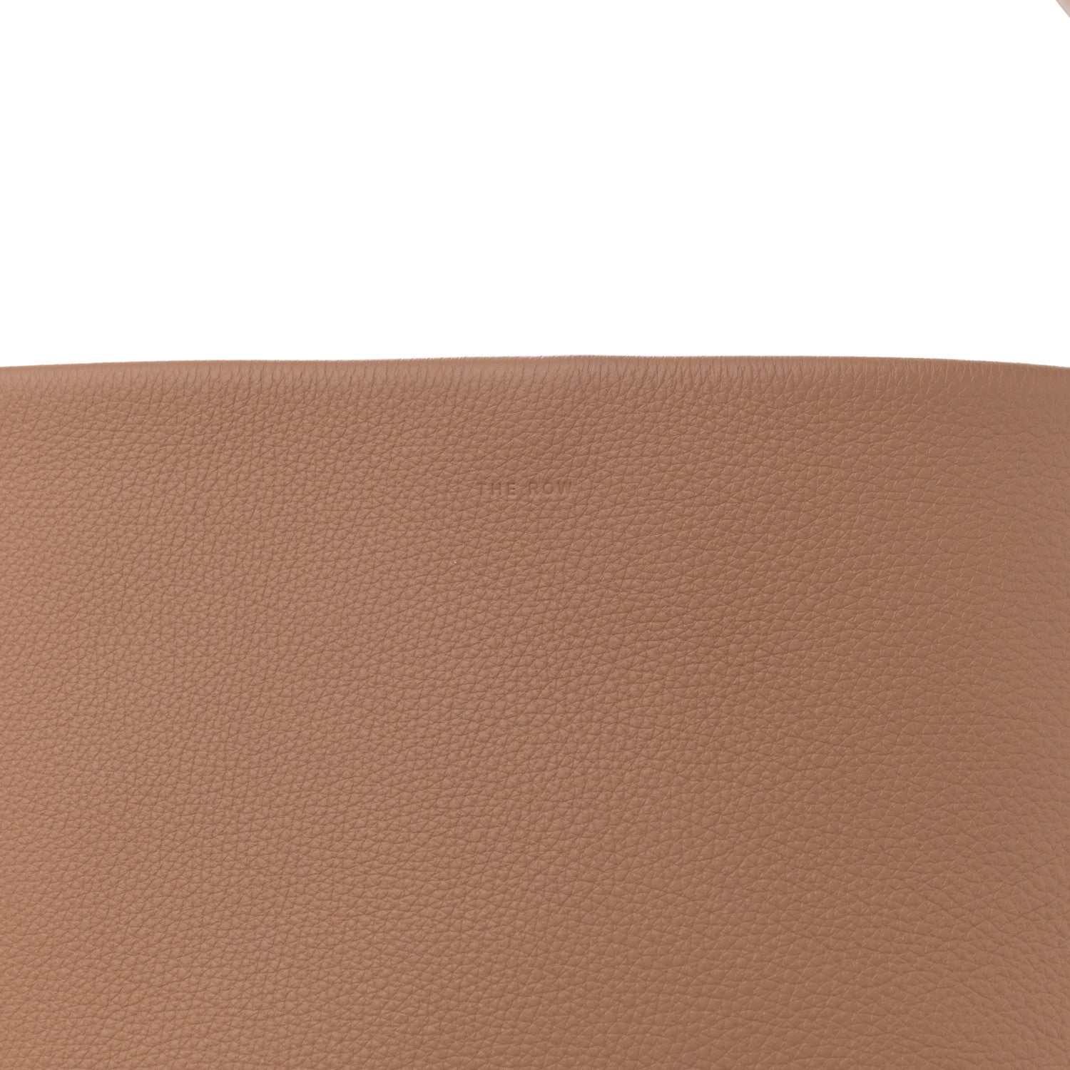 The Row Grained Calfskin Large N/S Park Tote Cinnamon 8 of 11