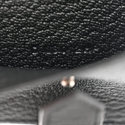 Hermes Chevre Mysore Mini Bearn Wallet Black 7 of 8