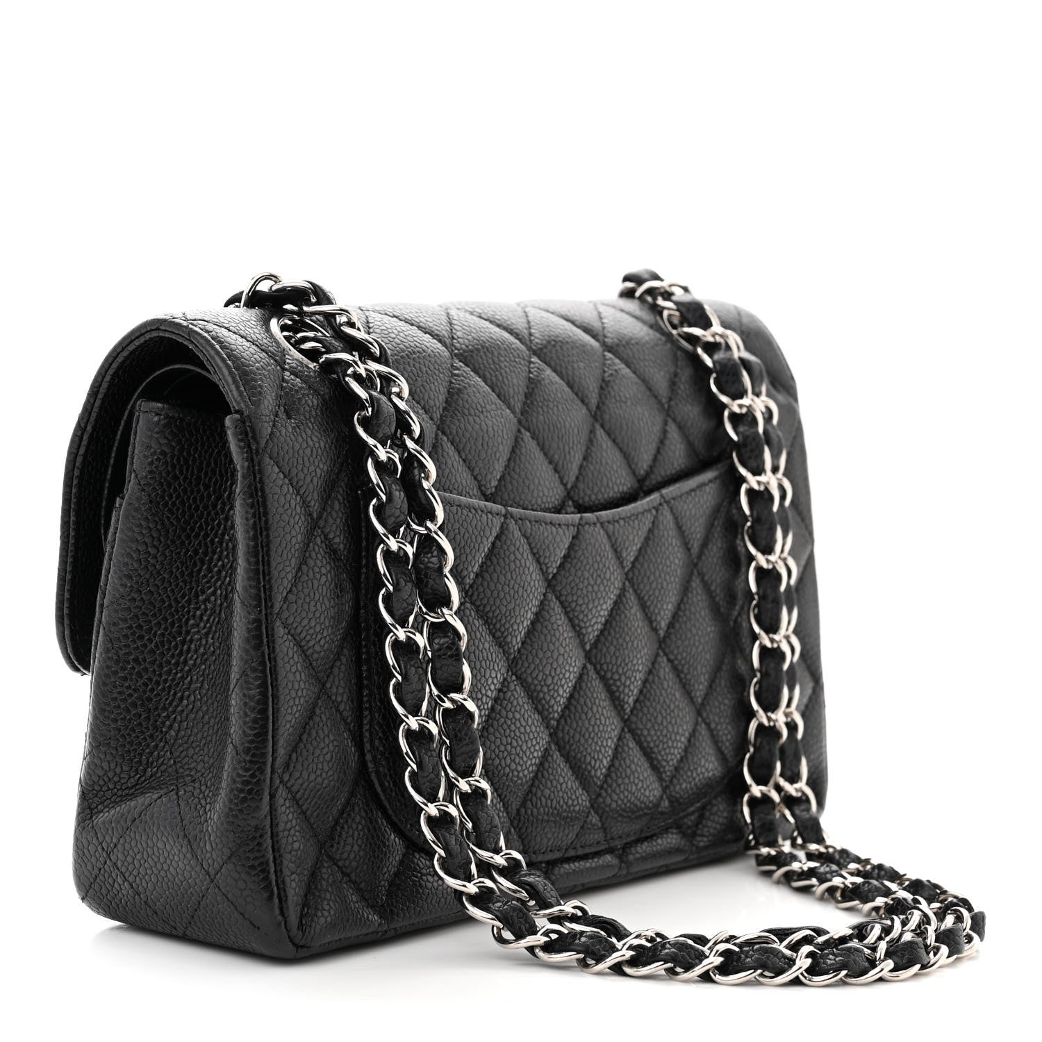 Chanel Caviar Quilted Small Double Flap Black 3 of 13