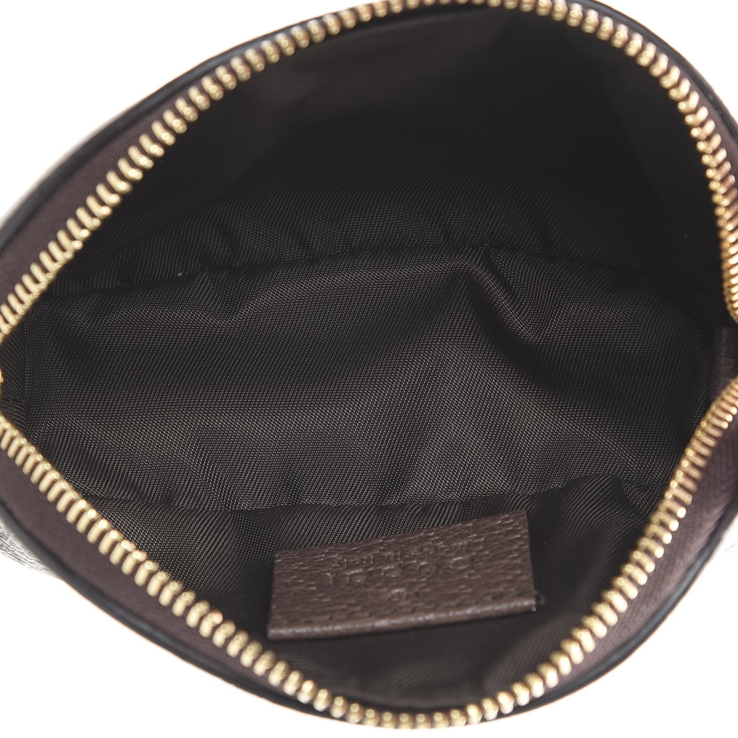 GG Supreme Monogram Web Ophidia Dome Key Pouch Beige New Acero