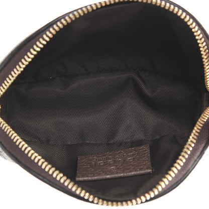 Gucci GG Supreme Monogram Web Ophidia Dome Key Pouch Beige New Acero 4 of 7