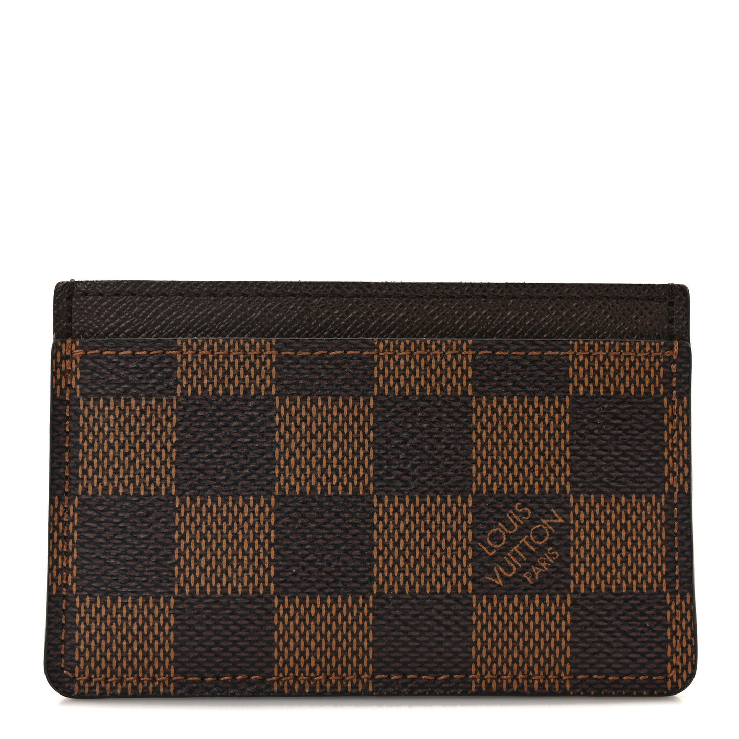 Damier Ebene Card Holder