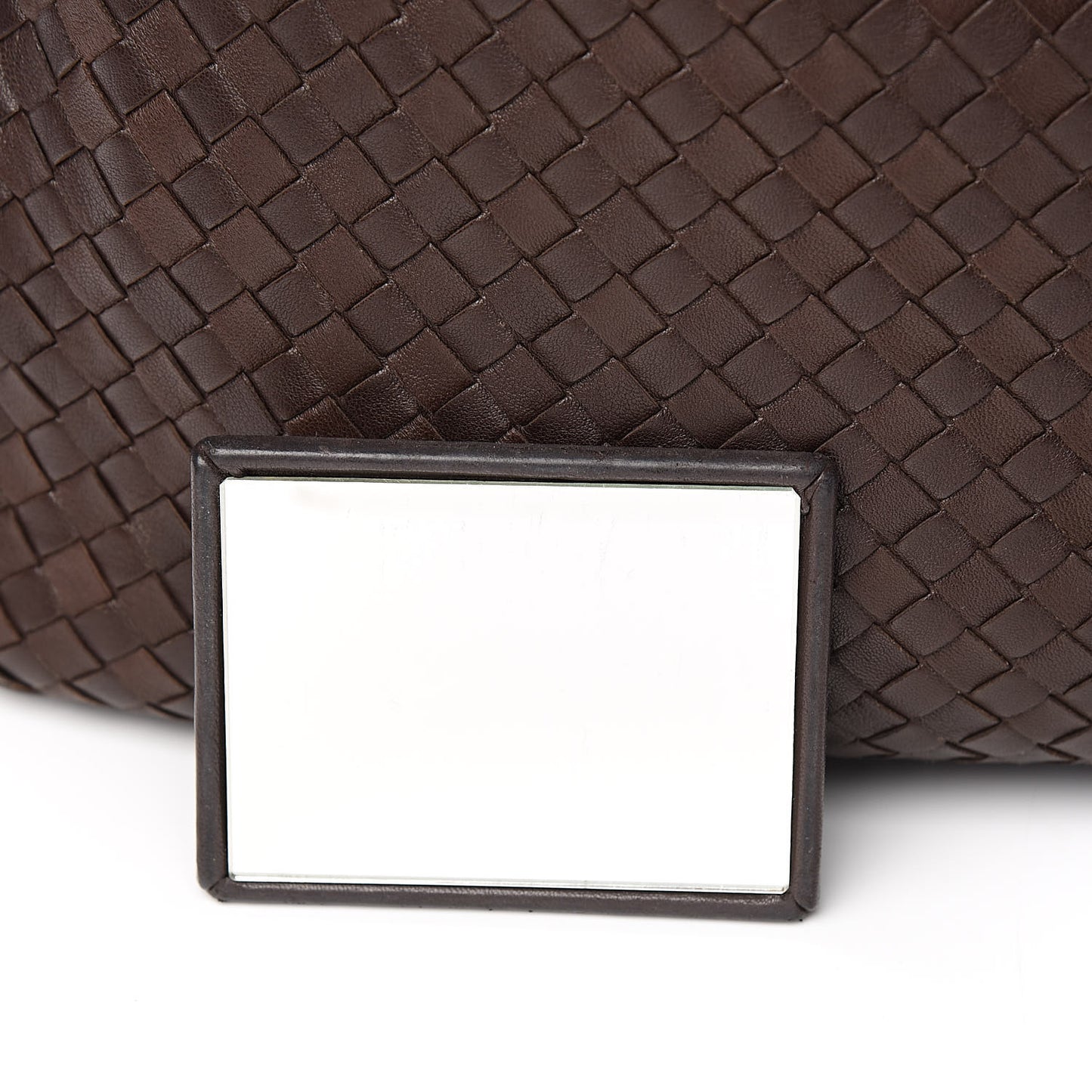 Nappa Intrecciato Large Veneta Hobo Ebano