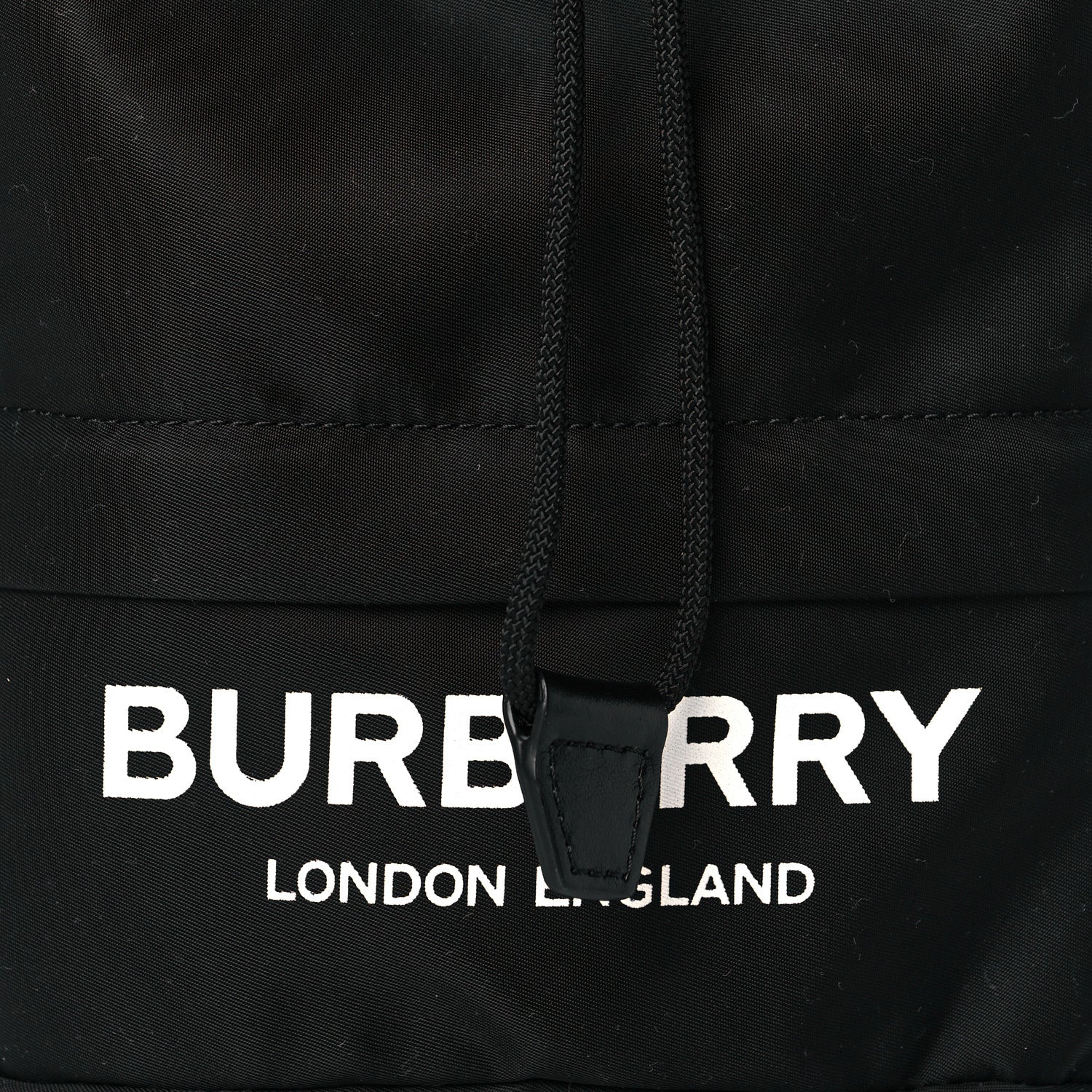 Burberry Econyl Phoebe Drawcord Pouch Black 7 of 9