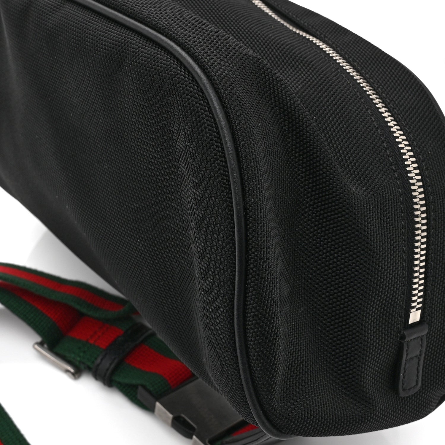 Gucci Techno Canvas Web Large Belt Bag Black 11 of 11