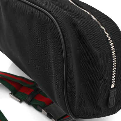 Gucci Techno Canvas Web Large Belt Bag Black 11 of 11