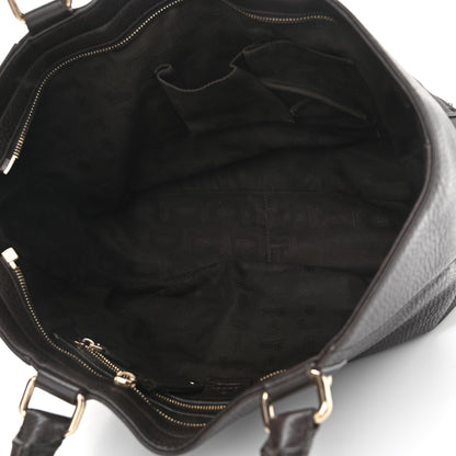 Gucci Calfskin Horsebit Web Dark Brown 5 of 12