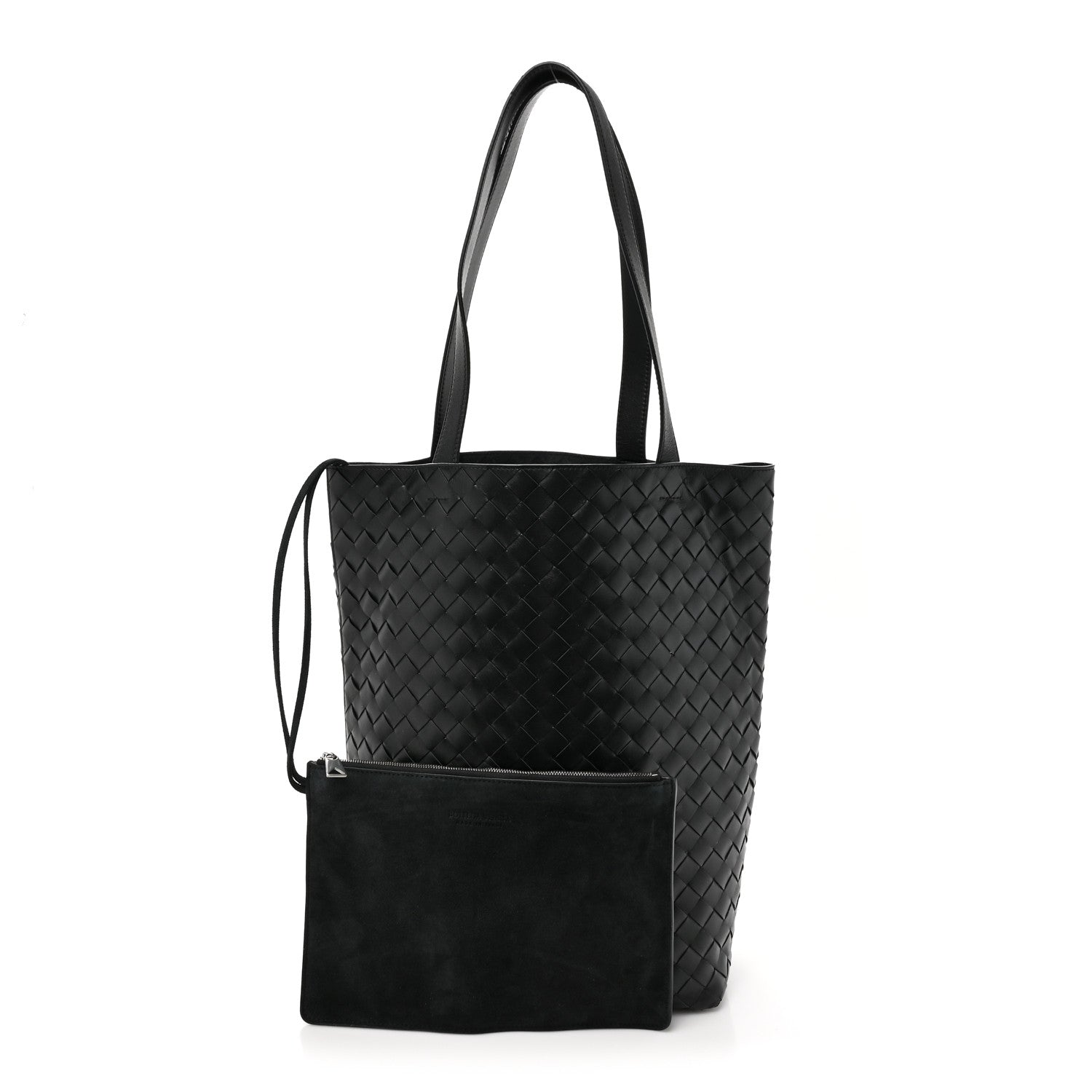 Bottega Veneta Nappa Intrecciato Small North South Tote Black 3 of 13