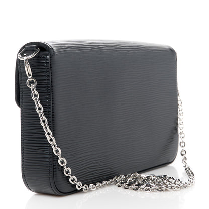 Louis Vuitton Epi Pochette Felicie Black 4 of 14