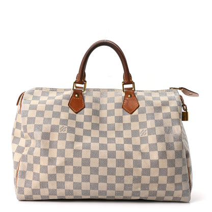 Louis Vuitton Damier Azur Speedy 35 1 of 9