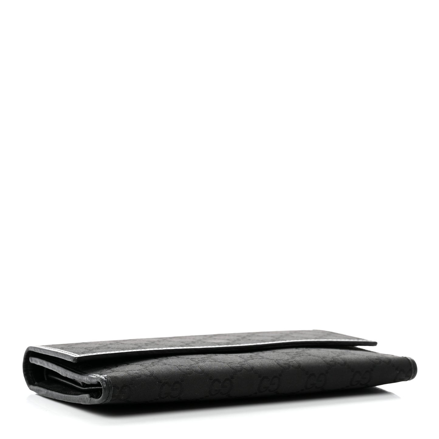 Monogram Nylon Continental Wallet Black