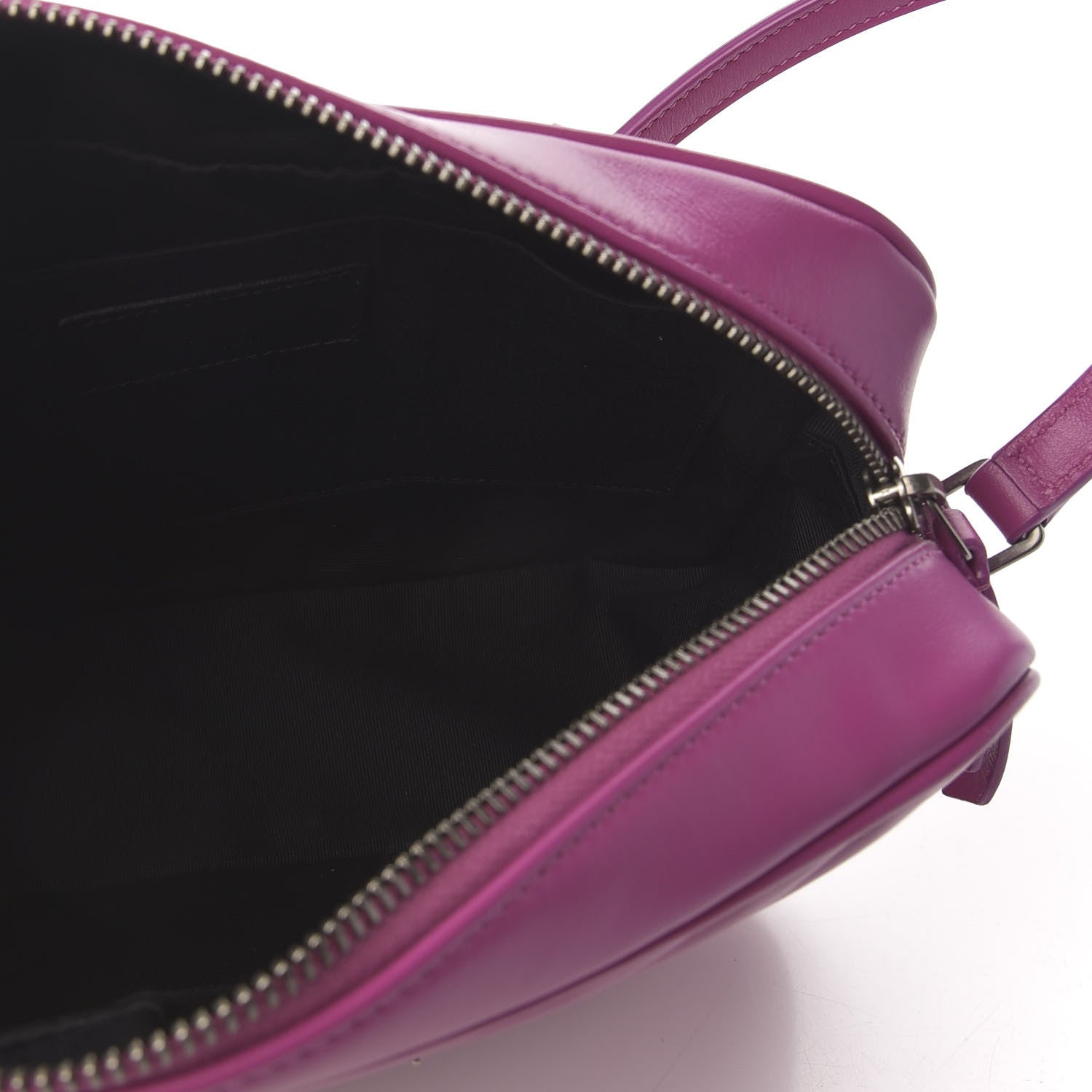 Saint Laurent Calfskin Matelasse Monogram Lou Camera Bag Electric Fuchsia 7 of 9