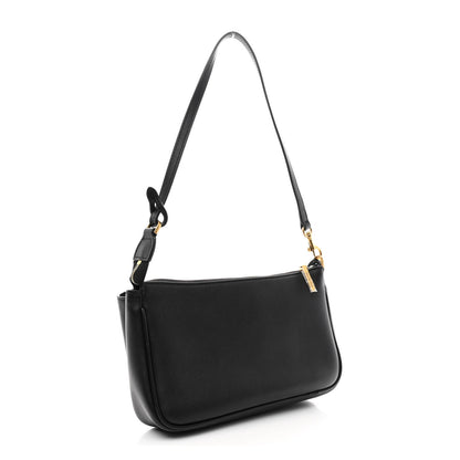 Balenciaga Natural Smooth Calfskin Rodeo Sling Pochette Black 3 of 12