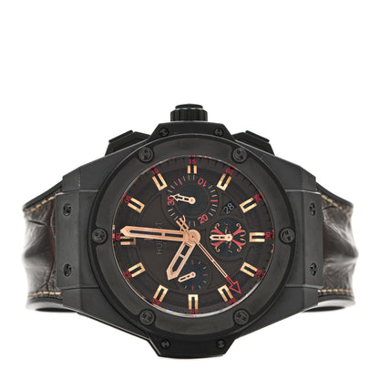 Hublot Ceramic Alligator 48mm Big Bang King Power "Arturo Fuente" Limited Edition Automatic Watch Black 703.CI.3113.HR.OPX12 2 of 5
