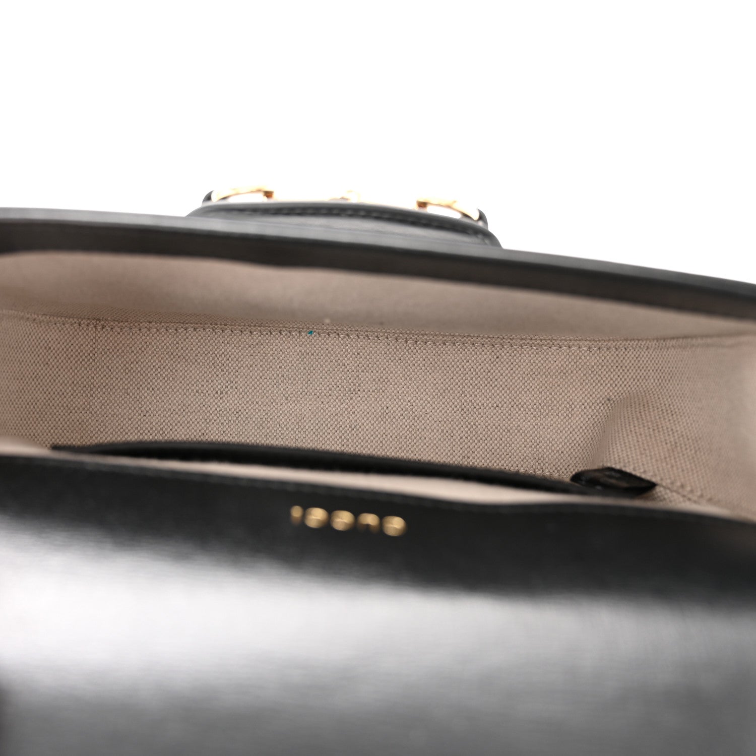 Gucci Azalea Calfskin Web Mini Horsebit 1955 Shoulder Bag Black 5 of 11