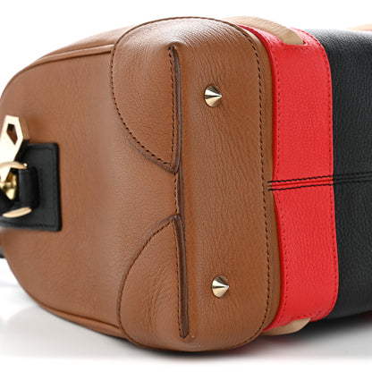 Givenchy Goatskin Colorblock Mini Lucrezia Brown Multicolor 9 of 10