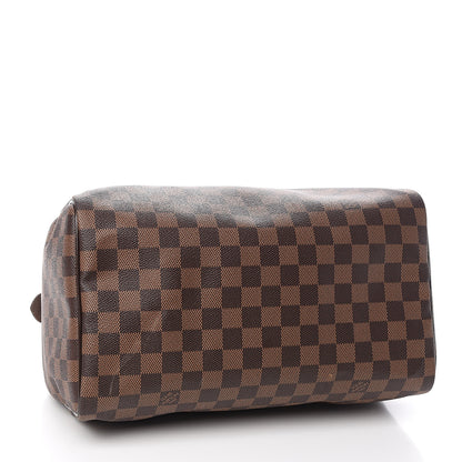 Louis Vuitton Damier Ebene Speedy 30 4 of 12