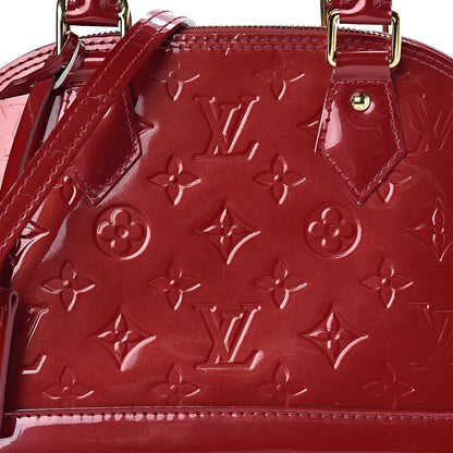 Louis Vuitton Vernis Alma BB Pomme D'Amour 17 of 17