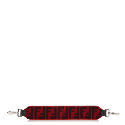 Fendi Velvet FF Mini Strap You Red 1 of 4