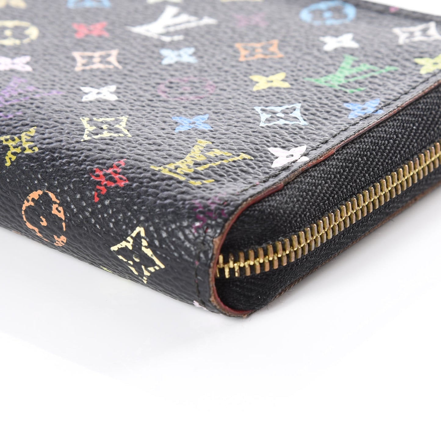 Monogram Multicolor Zippy Coin Purse Black Grenade