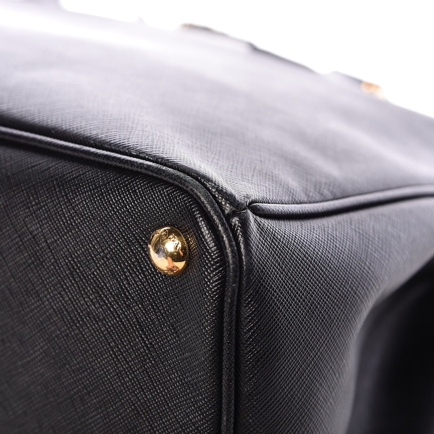 Prada Saffiano Lux Large Tote Black 10 of 21
