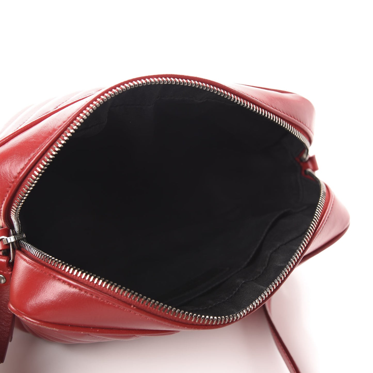 Calfskin Matelasse Monogram Lou Camera Bag Rouge Eros