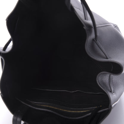 Celine Soft Grained Calfskin Small Belt Cabas Phantom Black 5 of 10