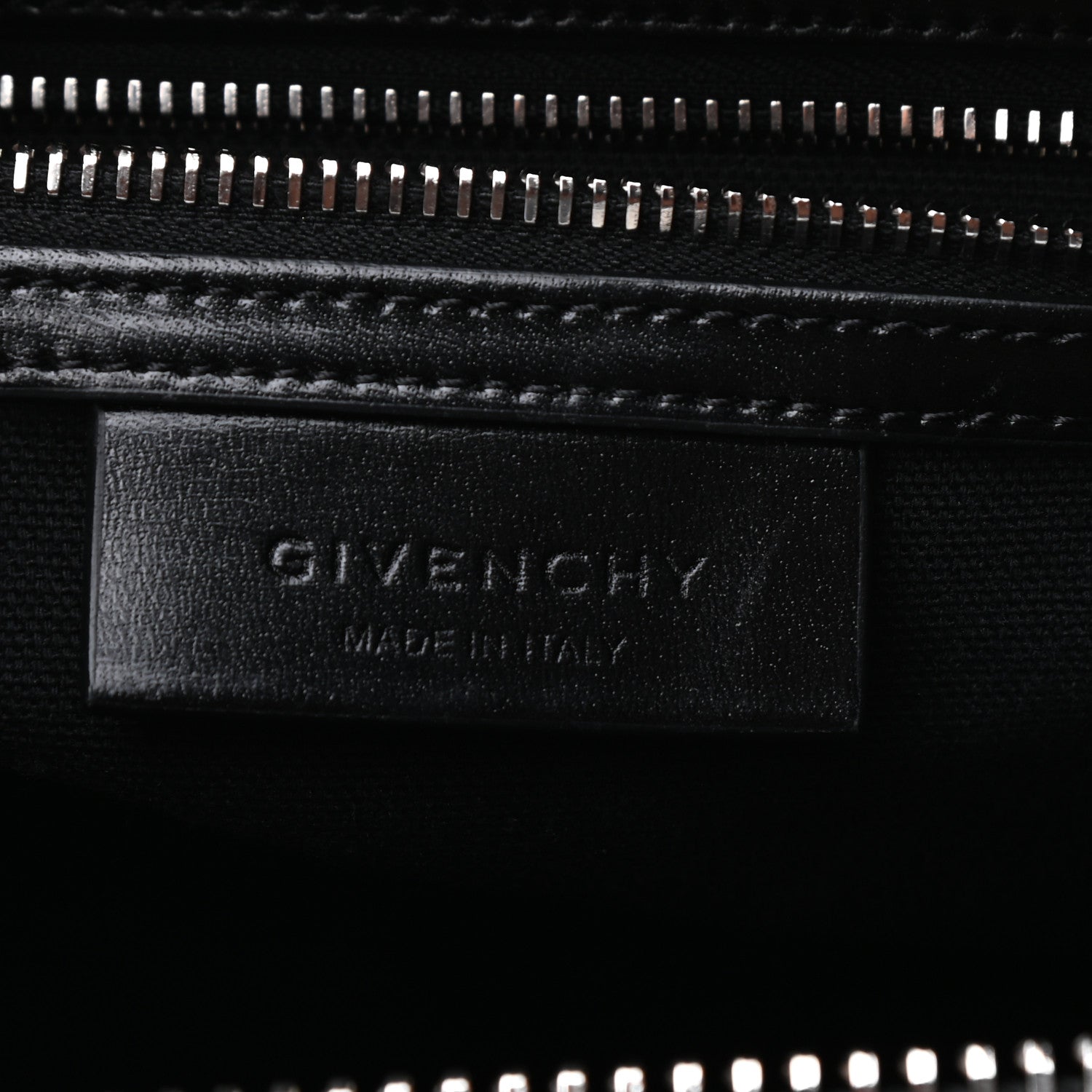 Givenchy Shiny Lord Calfskin Medium Antigona Black 6 of 9