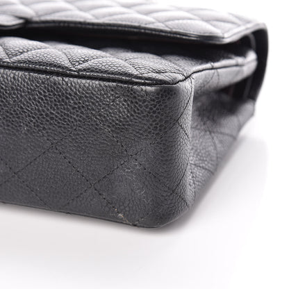Chanel Caviar Quilted Medium Double Flap Black 20 of 21