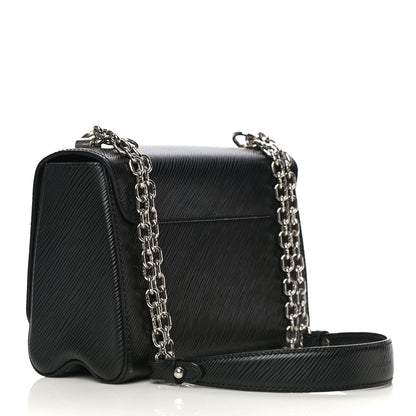 Louis Vuitton Epi Twist Shoulder Bag MM Black 3 of 16