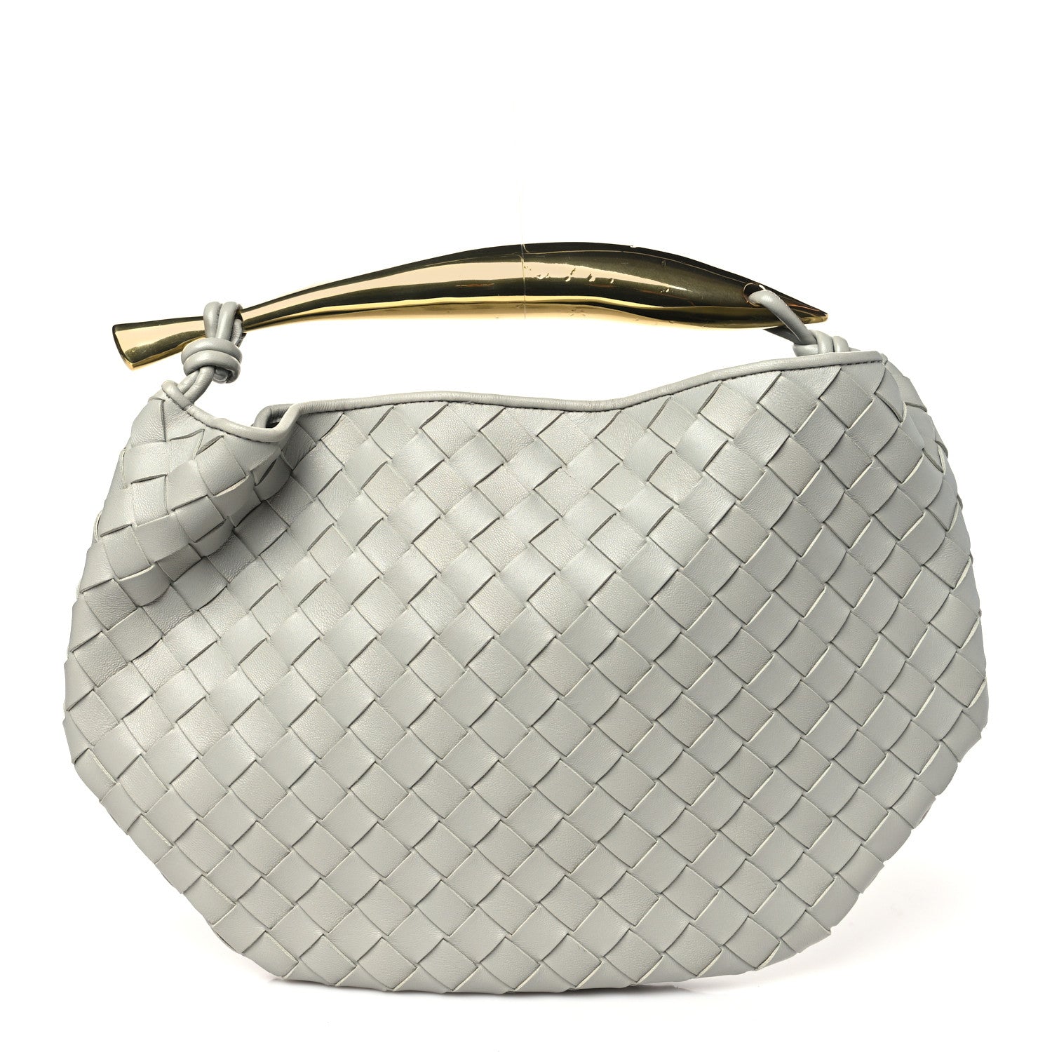 Bottega Veneta Nappa Intrecciato Sardine Bag Agate Grey 1 of 11