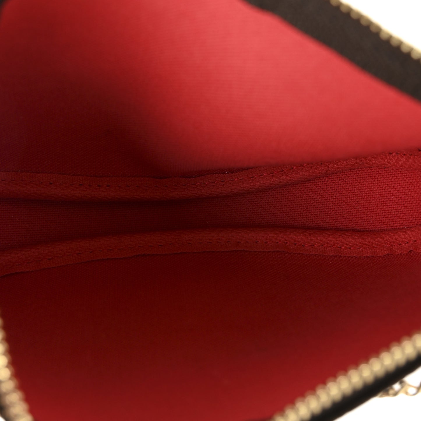 Monogram 2021 Christmas Animation London Mini Pochette Accessories Red