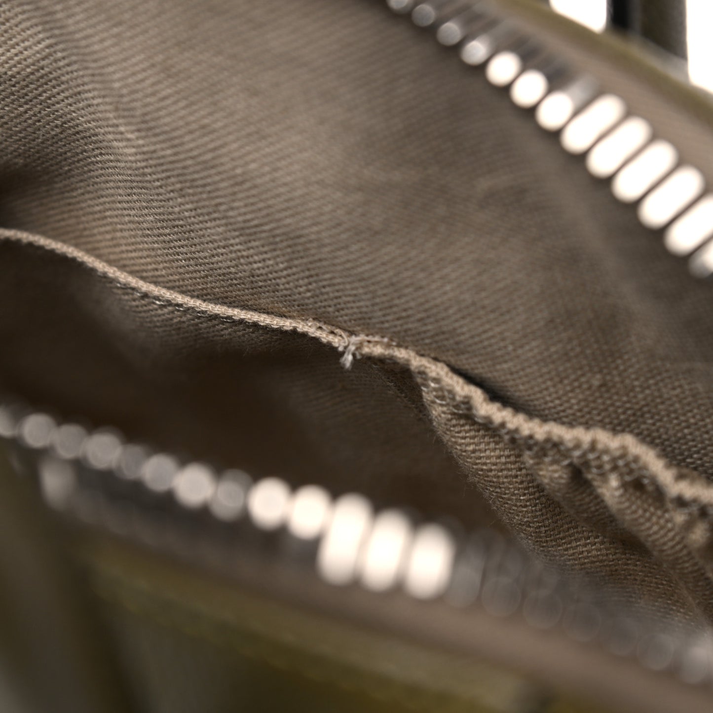 Sugar Goatskin Mini Antigona Khaki