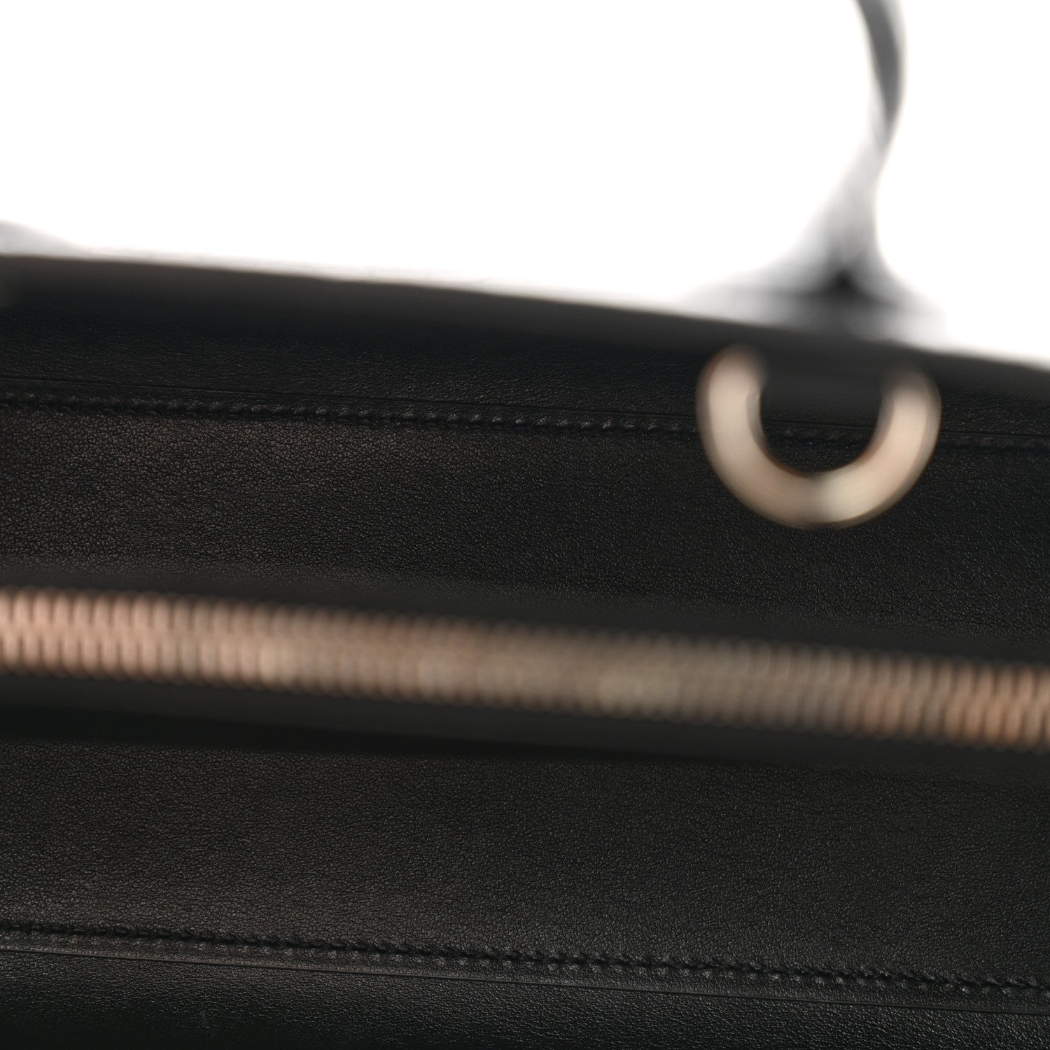 Saint Laurent Calfskin Crocodile Embossed Baby Sac De Jour Black 5 of 9