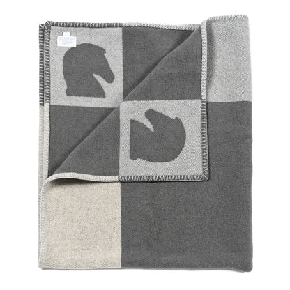 Hermes Wool Cashmere Samarcande Blanket 2 of 6