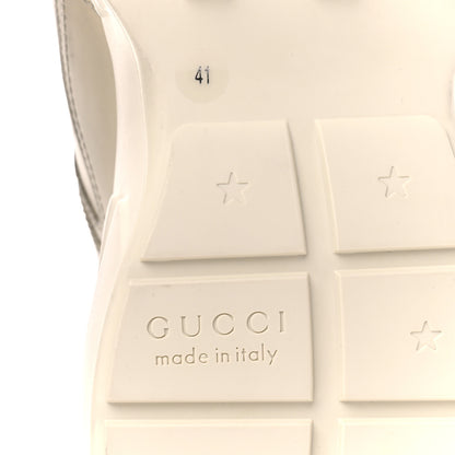 Gucci X PABLO DELCIELO Apollo Calfskin Strawberry Print Womens Rhyton Sneakers 41 Ivoire 6 of 10