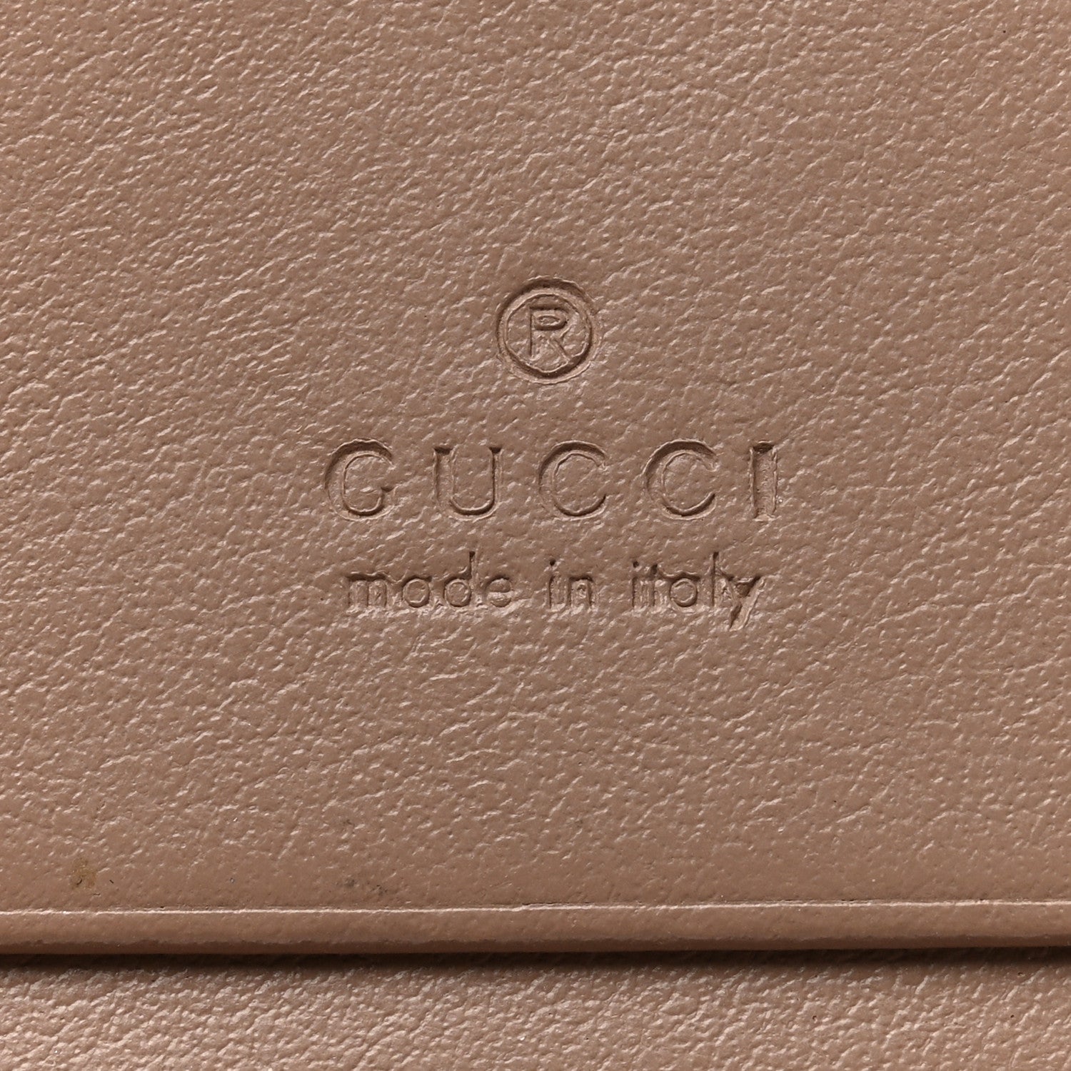 Gucci Calfskin Matelasse GG Marmont Card Case Wallet Porcelain Rose 6 of 10