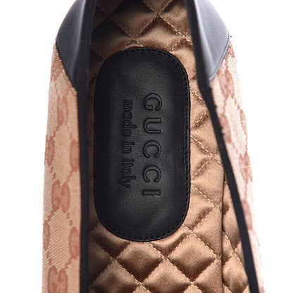 Gucci X MLB GG Monogram LA Dodgers Embroidered Mens Loafers 8.5 Beige Ruggine Black 8 of 8