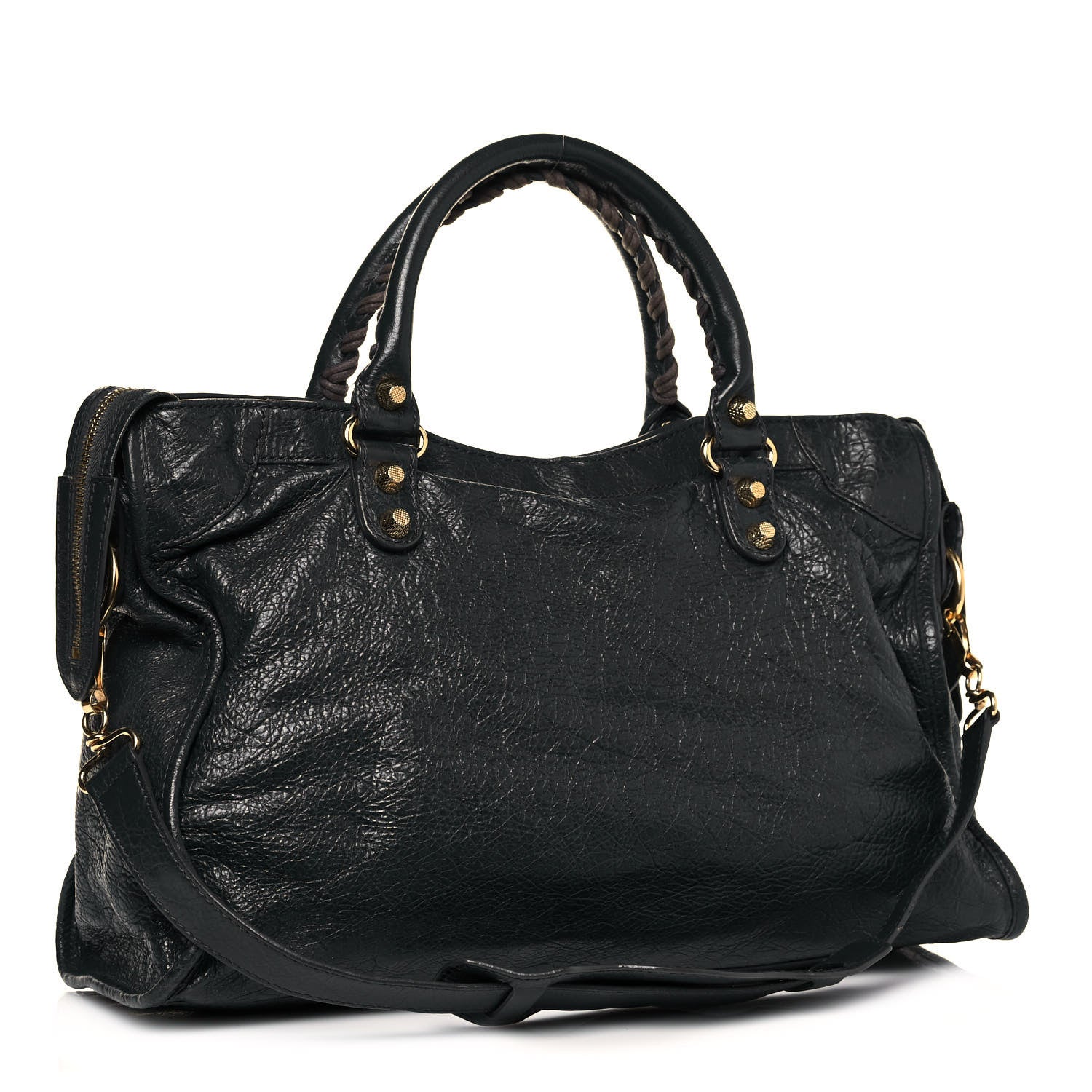 Balenciaga Agneau Giant 12 Gold Hardware City Anthracite 2 of 14