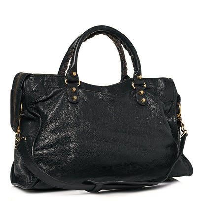 Balenciaga Agneau Giant 12 Gold Hardware City Anthracite 2 of 14