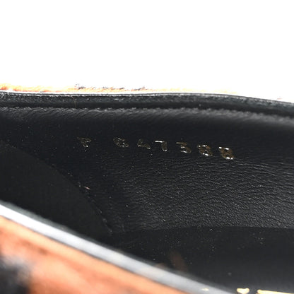 Chanel Pony Hair Lambskin Pumps 40 Brown Black 8 of 9
